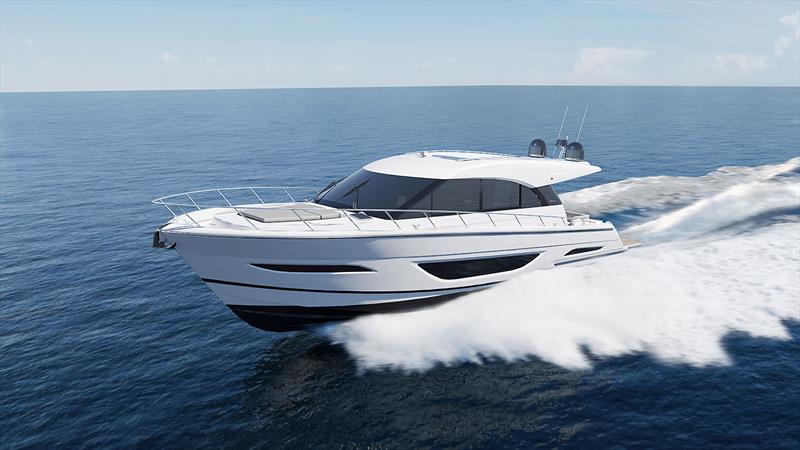 World Premiere of the new Maritimo S55 - photo © Maritimo