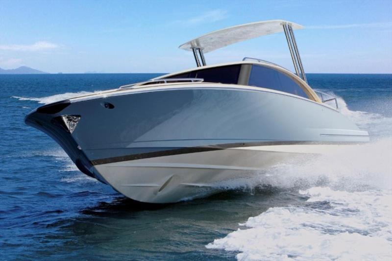 12.0 meter Hodgdon electric tender photo copyright Hogdon Yachts taken at  and featuring the Power boat class