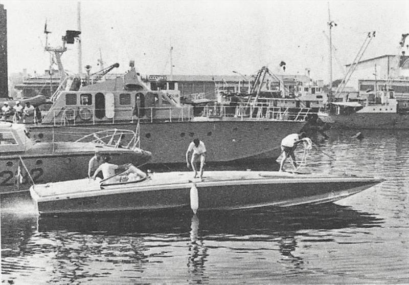 Barbarina, one of the two `sister`boats of the G-Cinquanta. Also in this case, the owner was an exceptional figure: Count Augusta photo copyright PMP Design taken at  and featuring the Power boat class