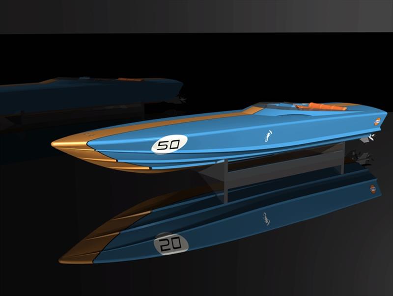 G-Fifty photo copyright PMP Design taken at  and featuring the Power boat class