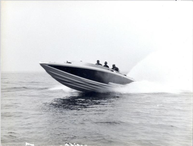 The G-Cinquanta, built in 1967 photo copyright PMP Design taken at  and featuring the Power boat class