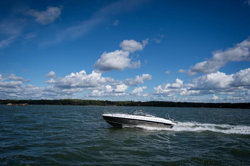 As with all Cross models, the performance of the speedy new Cross 75 BR is excellent photo copyright Yamarin Cross taken at  and featuring the Power boat class