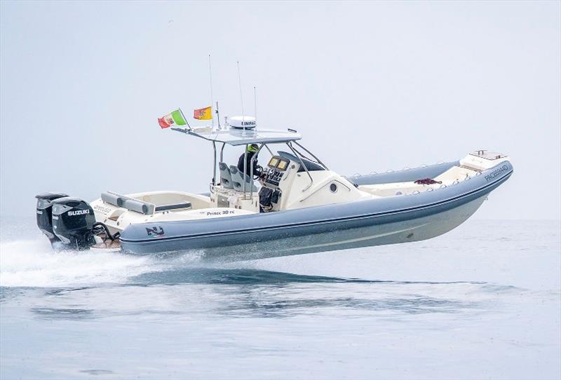Captain Sergio Davi - 38cc Prince RIB photo copyright Simrad taken at  and featuring the Power boat class
