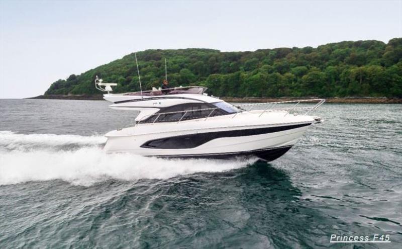 Princess F45 photo copyright Princess Yachts taken at  and featuring the Power boat class