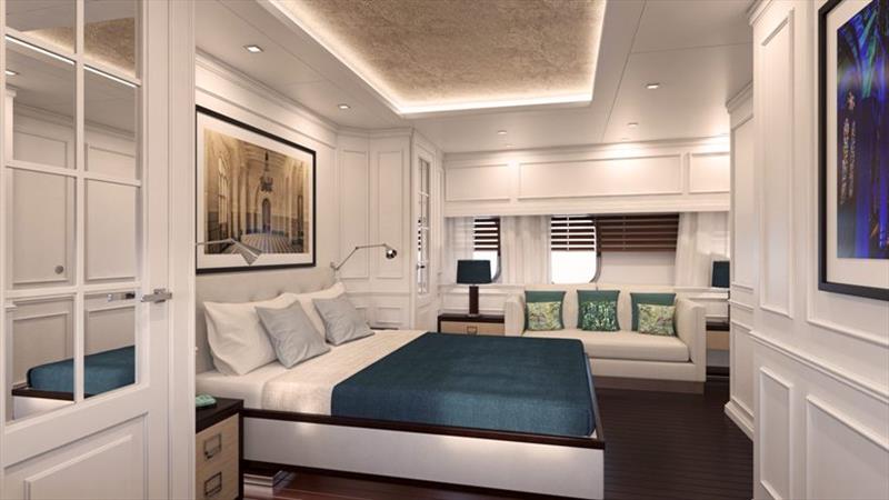 Gentleman Yacht - Owner cabin photo copyright Codecasa Yachts taken at  and featuring the Power boat class