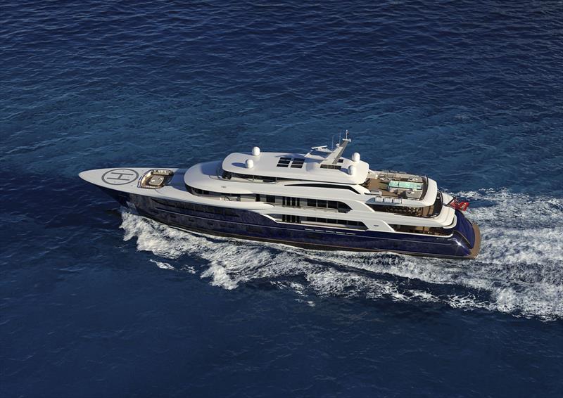 Burger 214' Tri-Deck Motor Yacht photo copyright Burger Boat Company taken at  and featuring the Power boat class