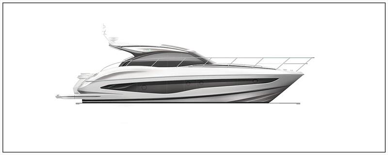 V50 Open photo copyright Princess Yachts taken at  and featuring the Power boat class