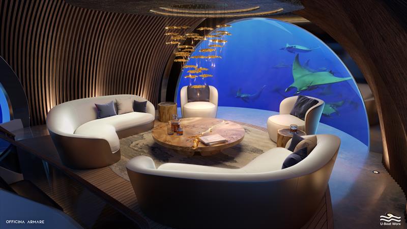 Nautilus - Bowdeck Lounge photo copyright U-Boat Worx taken at  and featuring the Power boat class