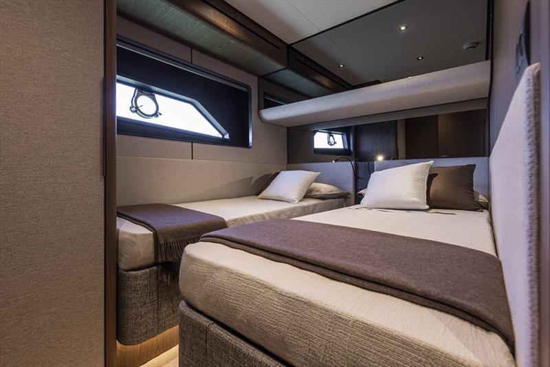 Ferretti Yachts 580 twin cabin photo copyright Ferretti Yachts taken at  and featuring the Power boat class