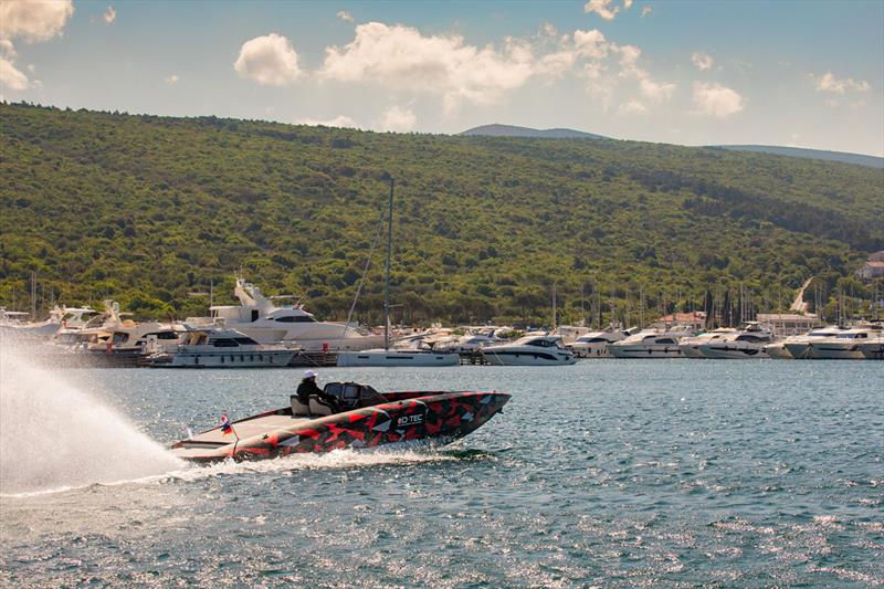 eD-TEC's all-electric eD-QDrive 1 tops 40 knots in Croatia in second phase of testing photo copyright eD-TEC taken at  and featuring the Power boat class