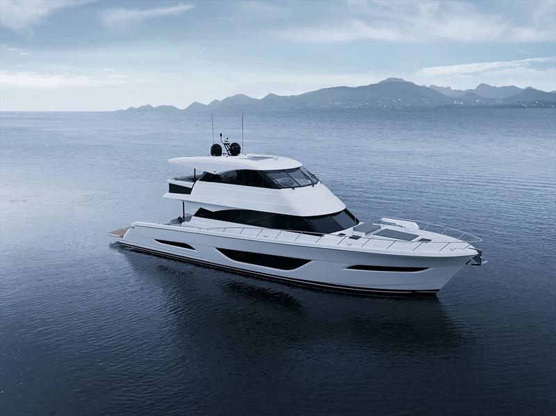 The new Maritimo M75 photo copyright Maritimo taken at  and featuring the Power boat class