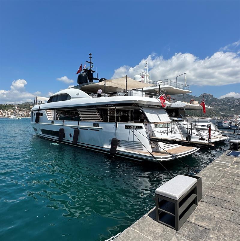 Magellano 30M sold by Mike Bader - Azimut's 12th Annual Yachting Gala in Sicily, Italy photo copyright MarineMax Yachts taken at  and featuring the Power boat class