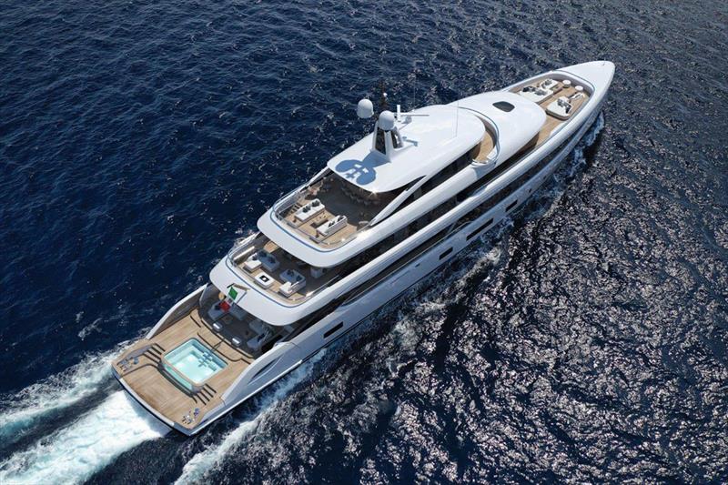 B.Now 60m with Oasis Deck® photo copyright Benetti Yachts taken at  and featuring the Power boat class