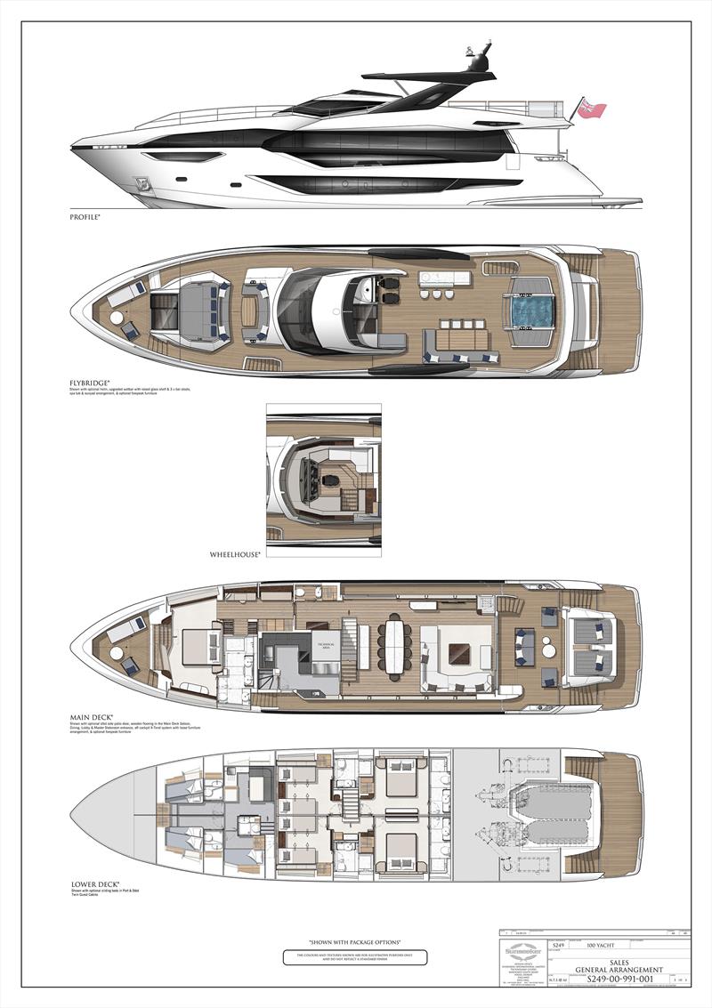 100 Yacht (GA) photo copyright Sunseeker International taken at  and featuring the Power boat class