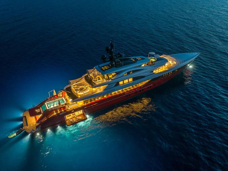 Bilgin's 80m M/Y Leona - photo © Bilgin Yachts