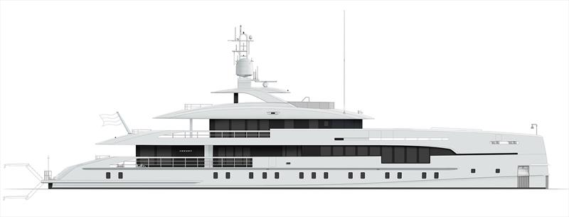 Project Orion, YN 20750 photo copyright Heesen Yachts taken at  and featuring the Power boat class