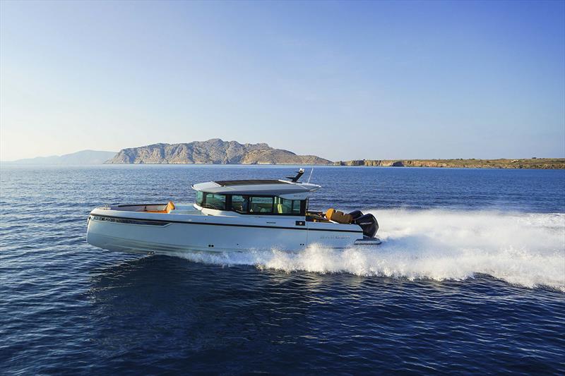 Saxdor SX320 GTC photo copyright Saxdor Yachts taken at  and featuring the Power boat class