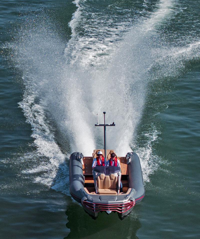 The all-electric eD-QDrive photo copyright Julius Osner taken at  and featuring the Power boat class