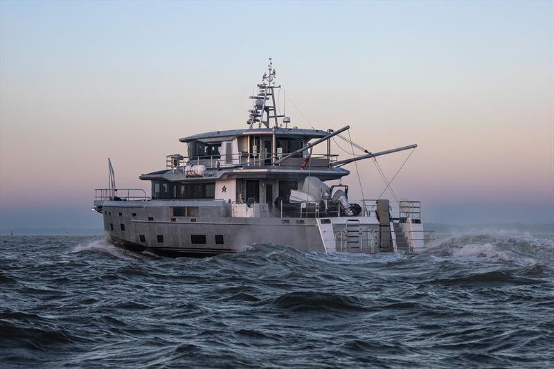 Project Pelagos, Arksen 85 explorer vessel - photo © Arksen