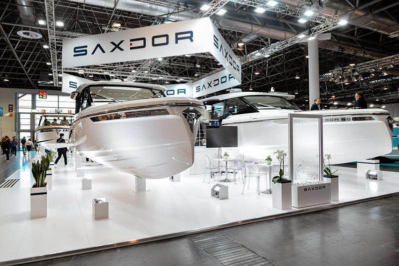 Saxdor Yachts at Boot Dusseldorf photo copyright Saxdor Yachts taken at  and featuring the Power boat class