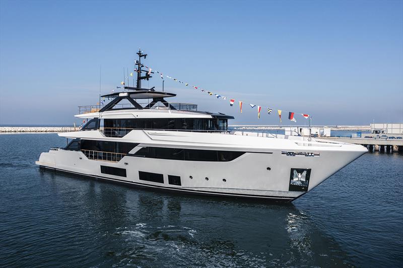 Custom Line Navetta 38 photo copyright Custom Line taken at  and featuring the Power boat class