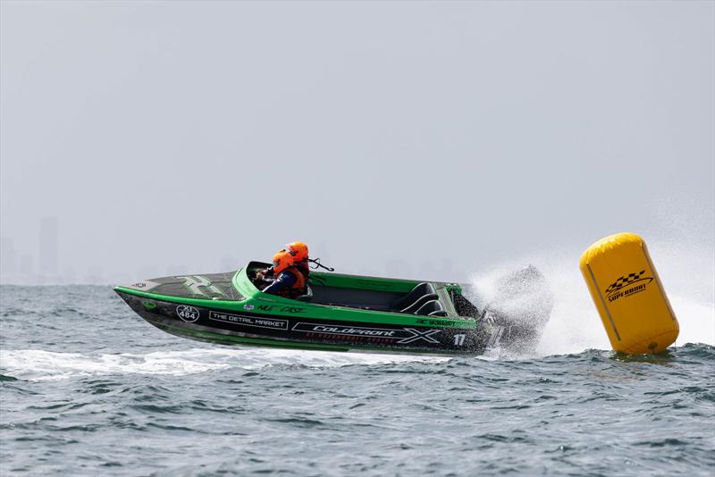 Hary Bakkr and Shane Patton in the Nut Case photo copyright superboat.com.au taken at  and featuring the Power boat class