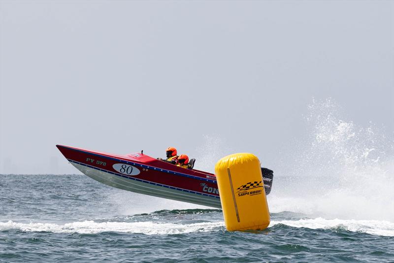 Steve Lancaster and Craig Dove will compete in two classes. The Con in SuperSports 65, and also another vessel in Supercat Outboard photo copyright superboat.com.au taken at  and featuring the Power boat class