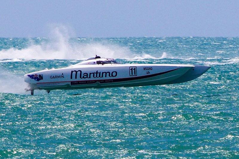 Maritimo racing superboat photo copyright Maritimo taken at  and featuring the Power boat class