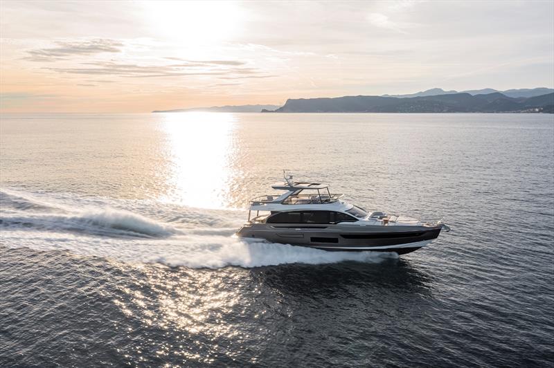 Azimut Fly 72 photo copyright Azimut Yachts taken at  and featuring the Power boat class