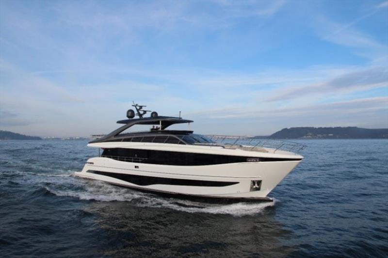 Princess Y95 photo copyright Princess Yachts taken at  and featuring the Power boat class