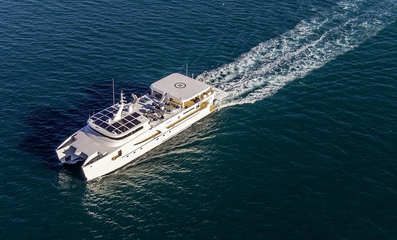 56m M/Y Charley 2 catamaran Explorer / Support Yacht photo copyright Echo Yachts taken at  and featuring the Power Cat class