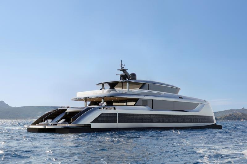40m Sunreef Explorer Eco photo copyright Sunreef Yachts taken at  and featuring the Power Cat class