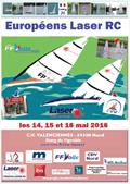 2016 RC Laser Europeans poster © RC Lasers