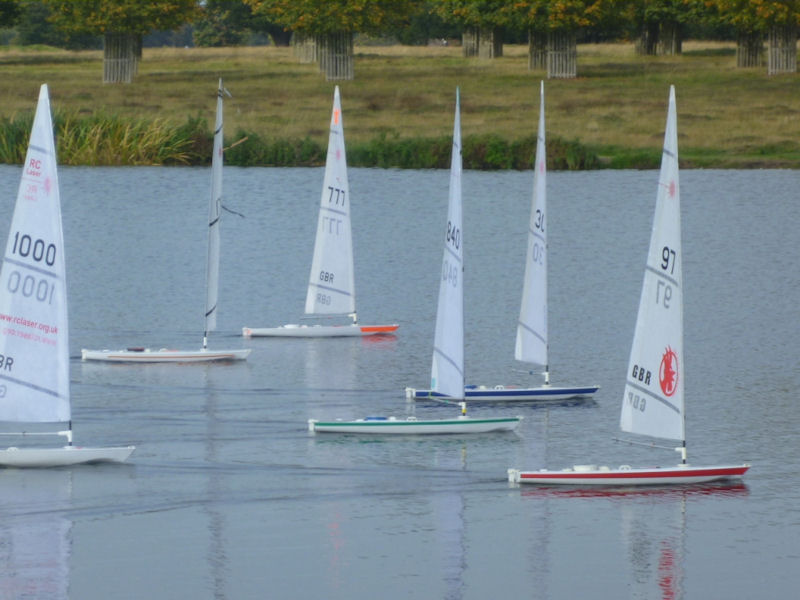 rc laser yacht
