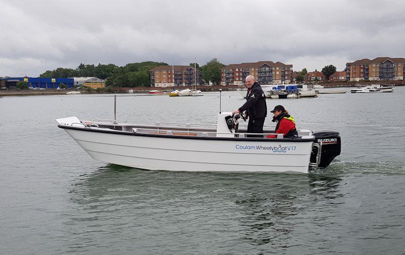 200th wheelchair accessible Wheelyboat is getting ready for use in North Wales - photo © The Wheelyboat Trust