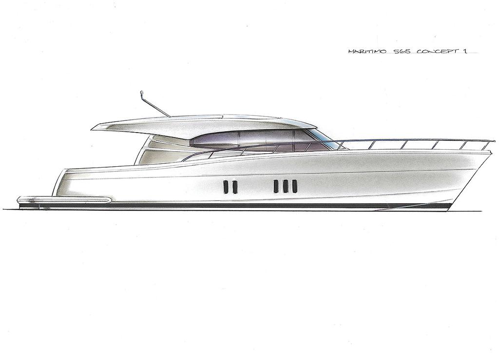 From concept to production - the S65 from Maritimo © Maritimo . http://www.maritimo.com.au