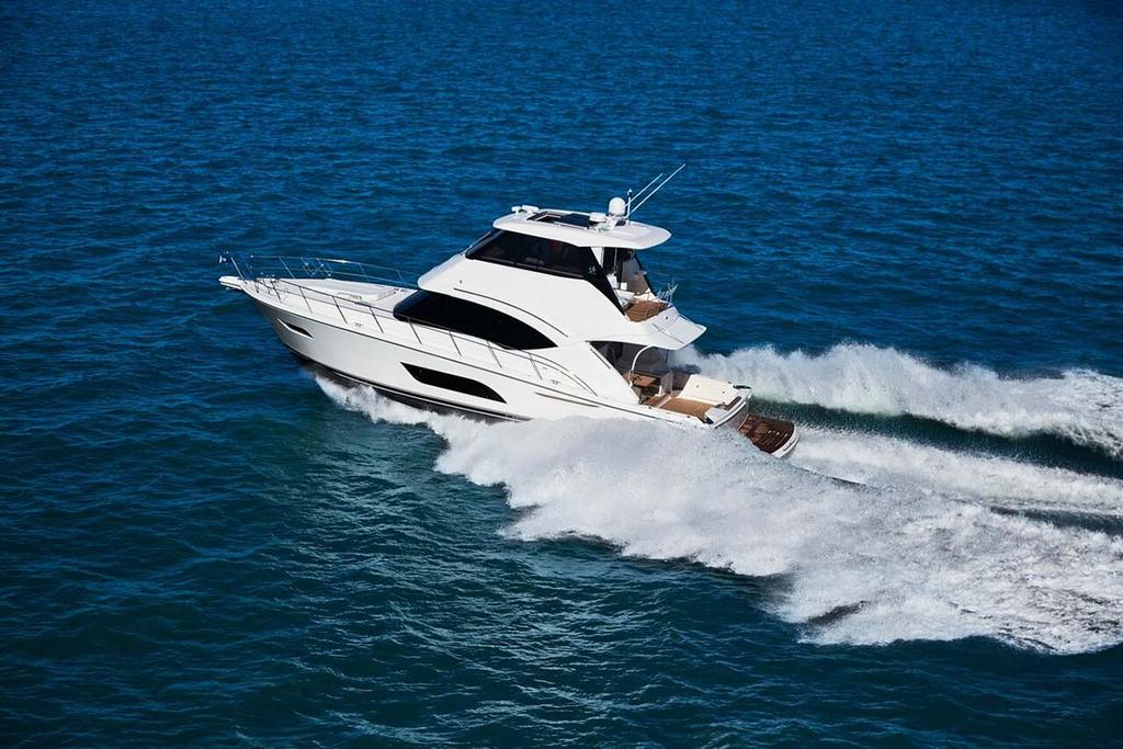 The Riviera 57 Enclosed Flybridge is a stylish blue-water motor yacht photo copyright Riviera Australia taken at  and featuring the  class