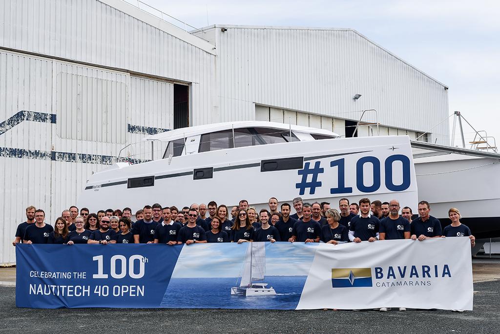 Nautitech 40 Open number 100 - photo © Bavaria Yachtbau