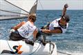 Flament and Dorange at the 2014 ISAF Youth Worlds in Tavira © ISAF
