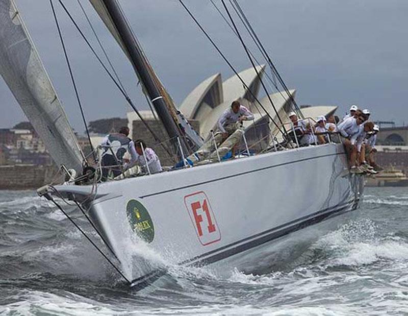 The all-conquering R/P100 built at McConaghy's - Neville Crichton's Alfa Romeo II photo copyright Rolex / Daniel Forster taken at Cruising Yacht Club of Australia and featuring the Superyacht class