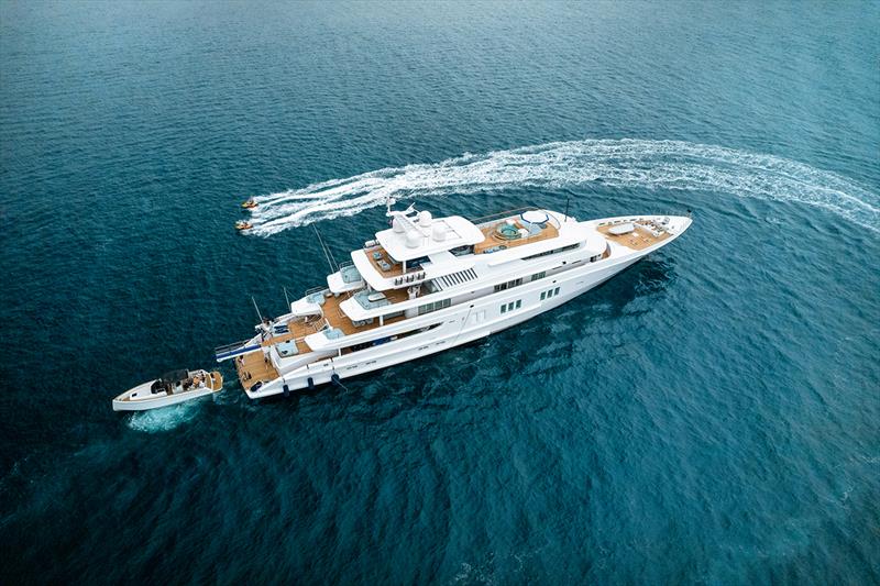 Lurssen Coral Ocean photo copyright Ahoy Club taken at  and featuring the Superyacht class