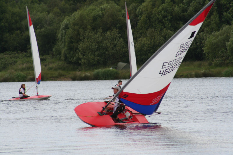 Matt Venables wins the Midlands Area Topper Championships at Sutton Park photo copyright Sutton SC taken at Sutton Sailing Club and featuring the Topper class