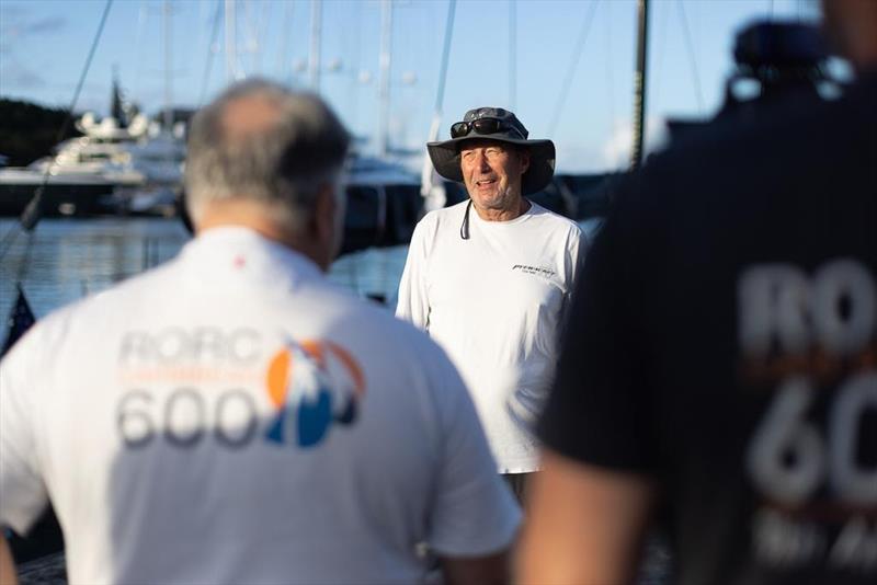 Peter Isler - navigator on Volvo 70 Pyewacket 70 - RORC Caribbean 600 photo copyright Arthur Daniel / RORC taken at Royal Ocean Racing Club and featuring the Volvo 70 class